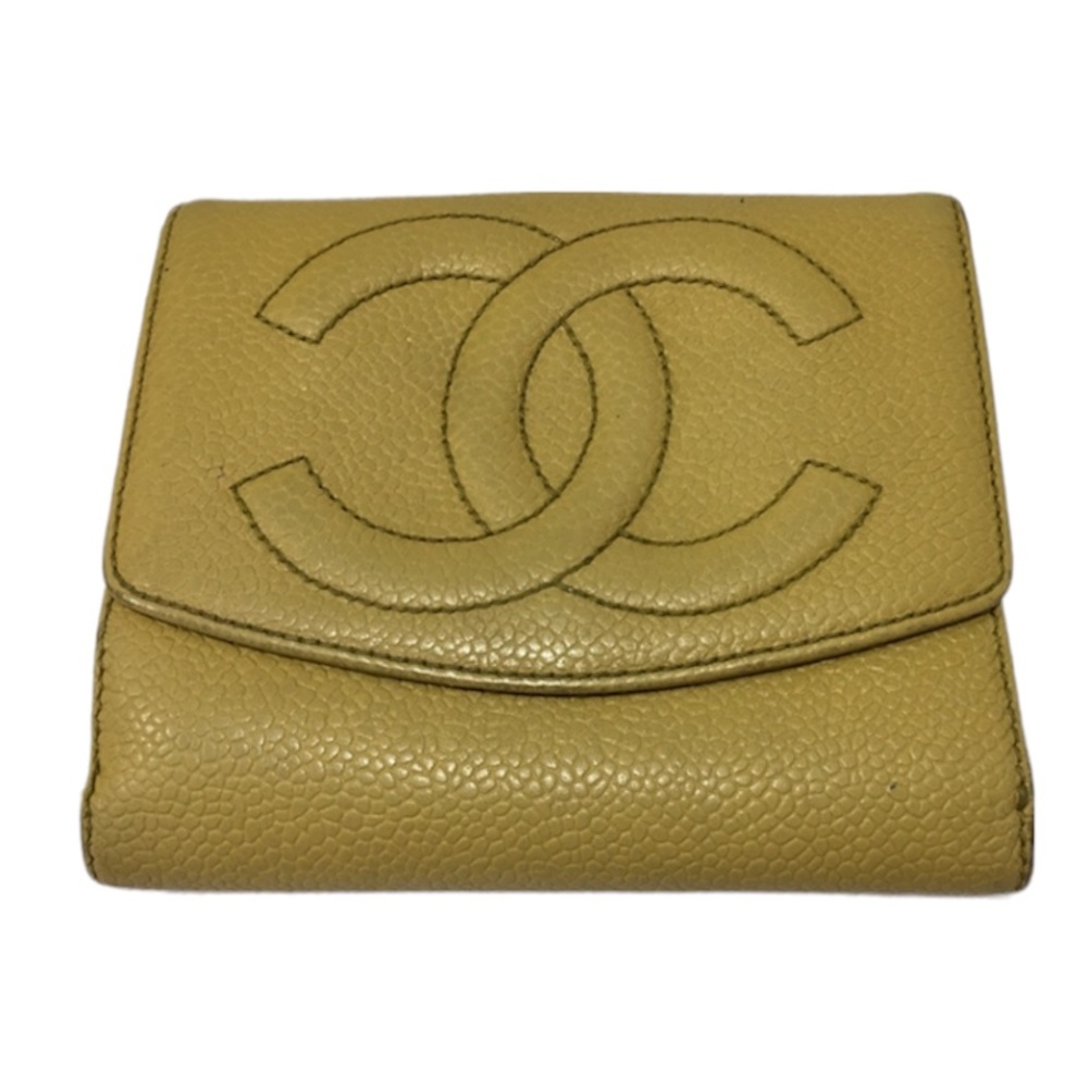 Authentic Chanel classic CC caviar compact wallet - Picture 3 of 13